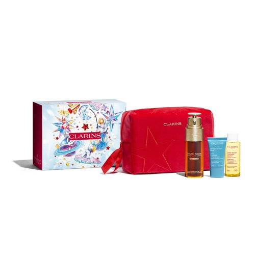CLARINS-Coffret Double Serum Light texture - Traitement Complet CLARINS-Coffret Double Serum Light texture - Traitement Complet